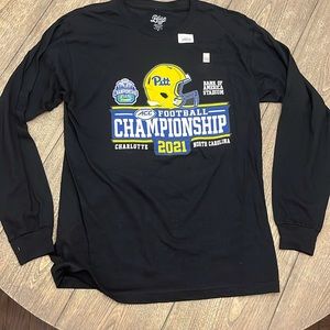 NWT Pitt ACC Championship Shirt
